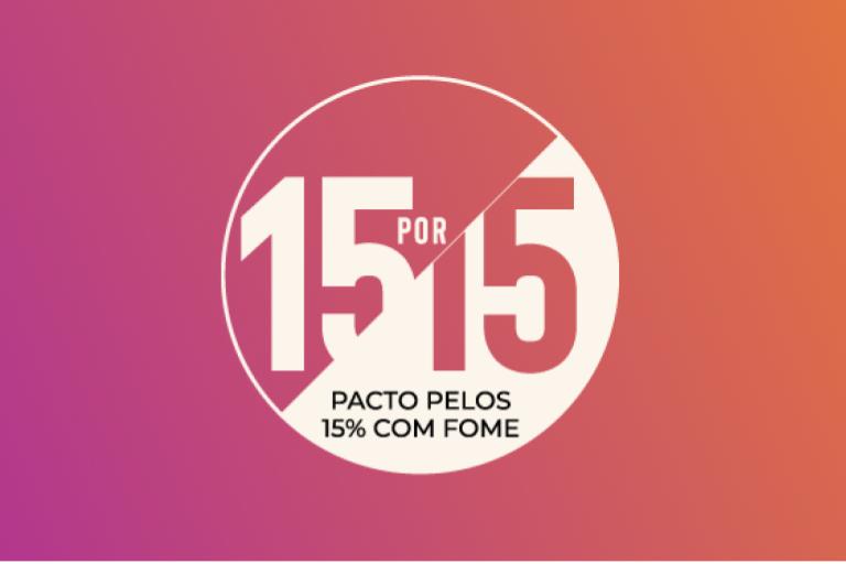 Imagem de capa do post "Pacto pelos 15% com fome "