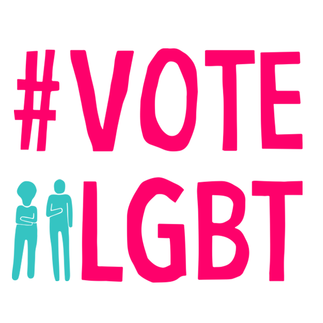 VoteLGBT logo